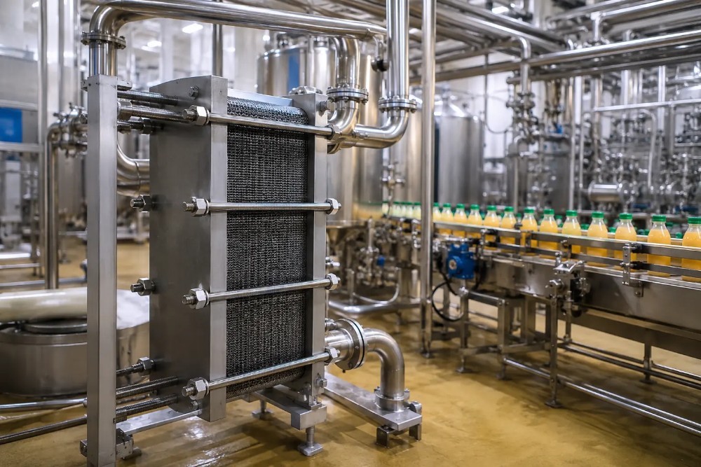 FDA & GMP Compliance How to Choose the Right Sanitary Heat Exchanger for Food Safety