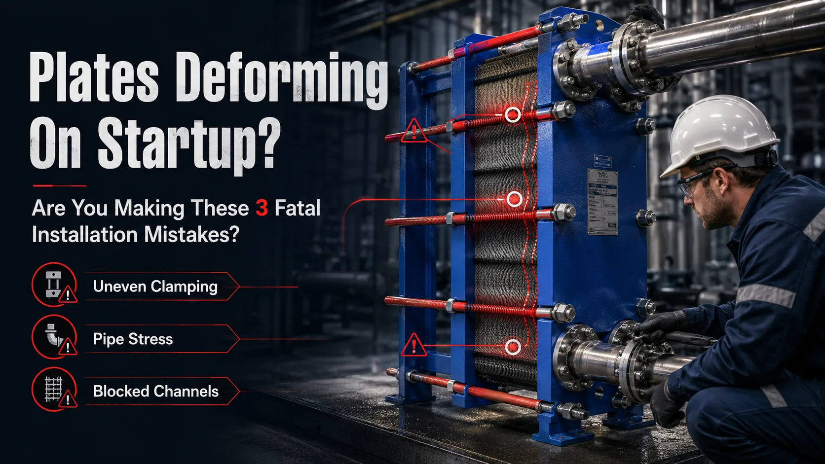 Plates Deforming On Startup Are You Making These 3 Fatal Installation Mistakes