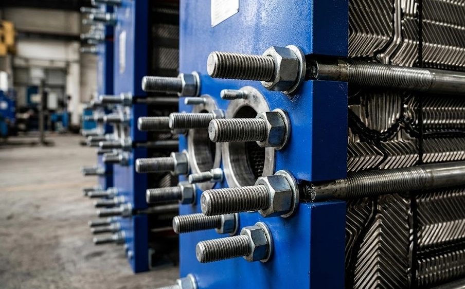 Plate Heat Exchanger Assembly Mistake Why Plates Must Be Crossed to Form a Honeycomb Flow Channel